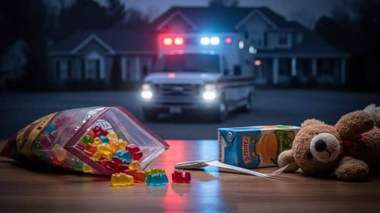 Enfants Hospitalisés par Gummies au THC : Le Drame