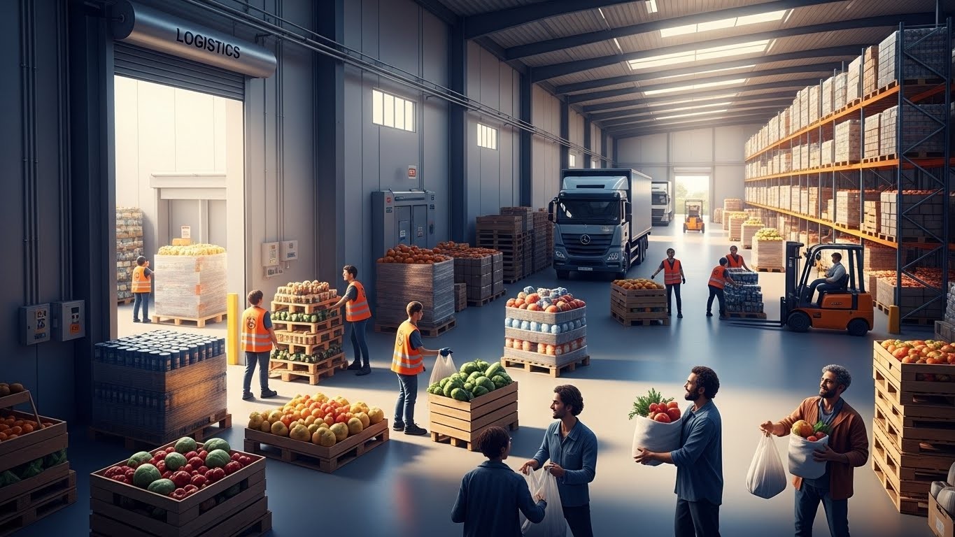 Découvrez comment un entrepôt de 5000 m² prêté à Marseille a permis de doubler les repas distribués, passant de 5 à 10 millions en un an. Une révolution dans l'aide alimentaire.