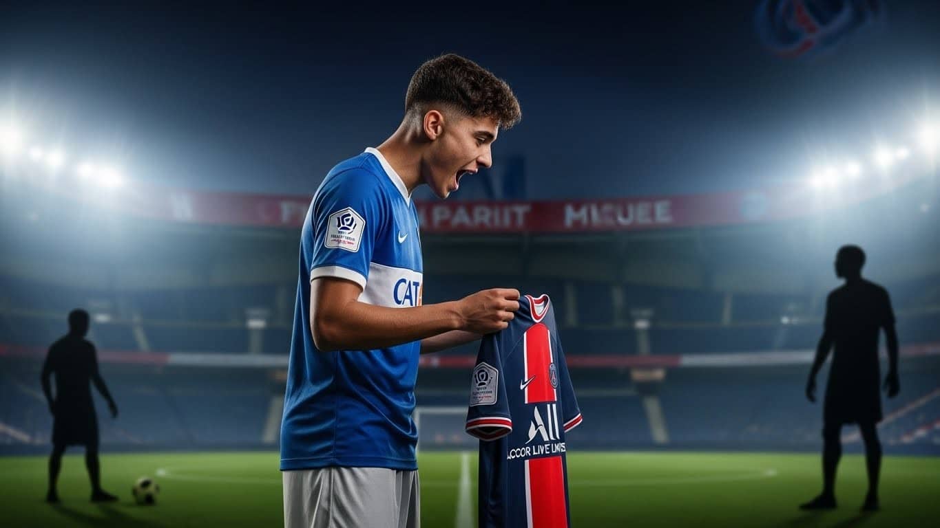 Découvrez l'histoire touchante d'Enzo Renou, attaquant de Fontenay et fan inconditionnel du PSG, qui pour la première fois ne supportera pas son club favori lors d'un 32e de finale de Coupe de France épique.