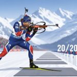 Éric Perrot Vice-Champion Mass Start Grand-Bornand
