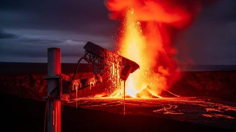 Éruption du Kilauea 2025 : La Caméra Engloutie par la Lave