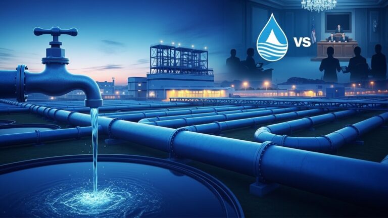 Essonne : Bras de Fer Judiciaire pour Reprendre l’Usine d’Eau à Suez