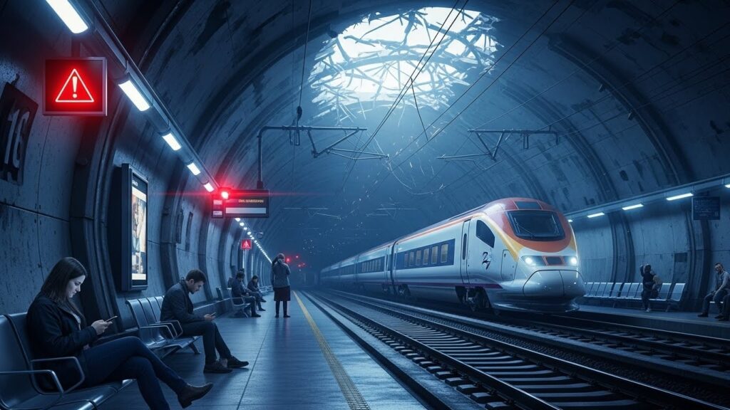 Eurostar Paralysé : Chaos dans le Tunnel sous la Manche