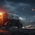 Évacuation Héroïque d’un Soldat Ukrainien par Drone Blindé