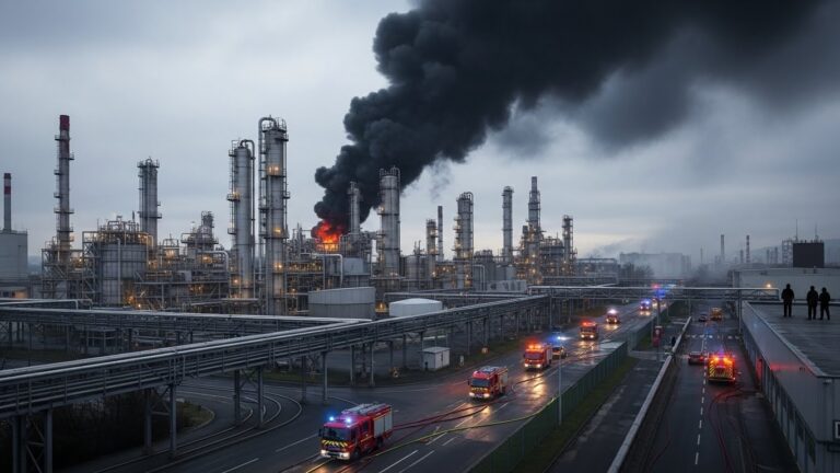 Explosion Usine Chimique Lyon : 4 Blessés