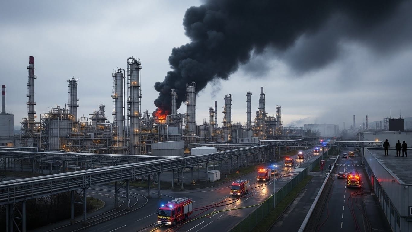 Découvrez les détails de l'explosion survenue dans une usine chimique près de Lyon ce 22 décembre 2025. Au moins quatre blessés, site classé Seveso... Que s'est-il passé exactement ?