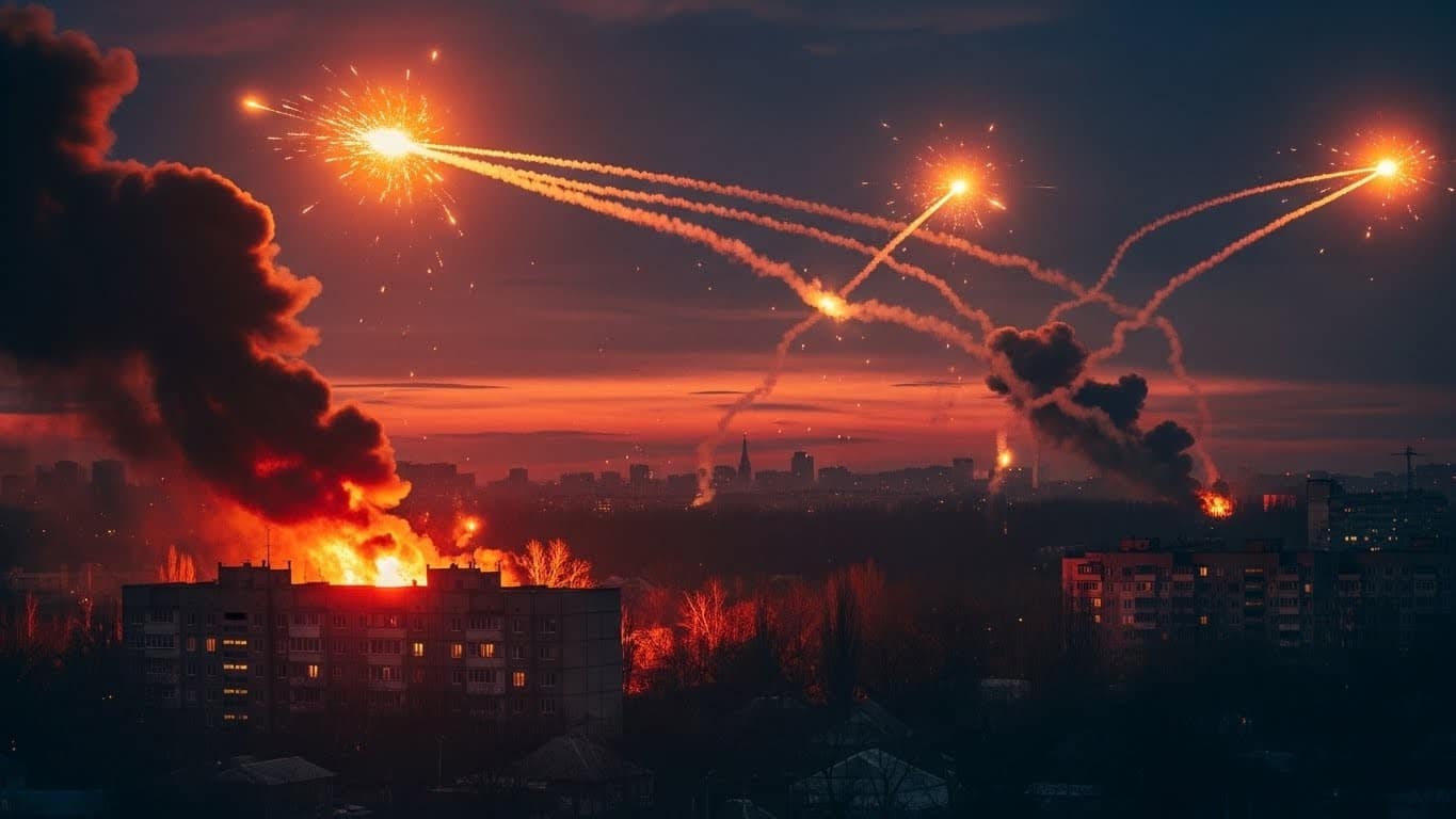 Découvrez les détails des violentes explosions qui ont secoué Kiev dans la nuit, juste avant la rencontre cruciale entre Volodymyr Zelensky et Donald Trump. Quelles implications pour les négociations de paix en Ukraine ?