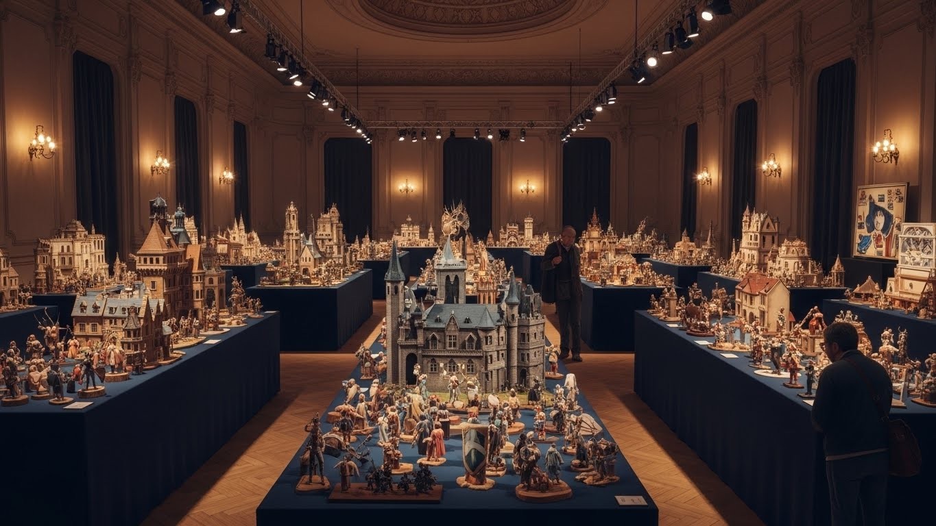 Découvrez l'exposition fascinante de 25 000 figurines à l'Ancienne Poste de Versailles jusqu'au 15 mars. Histoire, pop culture et mondes imaginaires en miniature vous attendent pour un voyage unique !