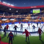 Fans PSG Fêtent Noël au Parc des Princes