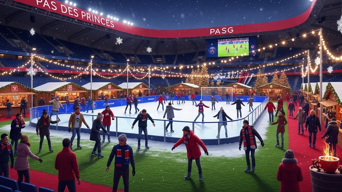 Découvrez comment le Parc des Princes s'est transformé en village de Noël magique pour la finale de la Coupe intercontinentale. Patinoire, écran géant, ambiance familiale : une soirée inoubliable pour les supporters parisiens.