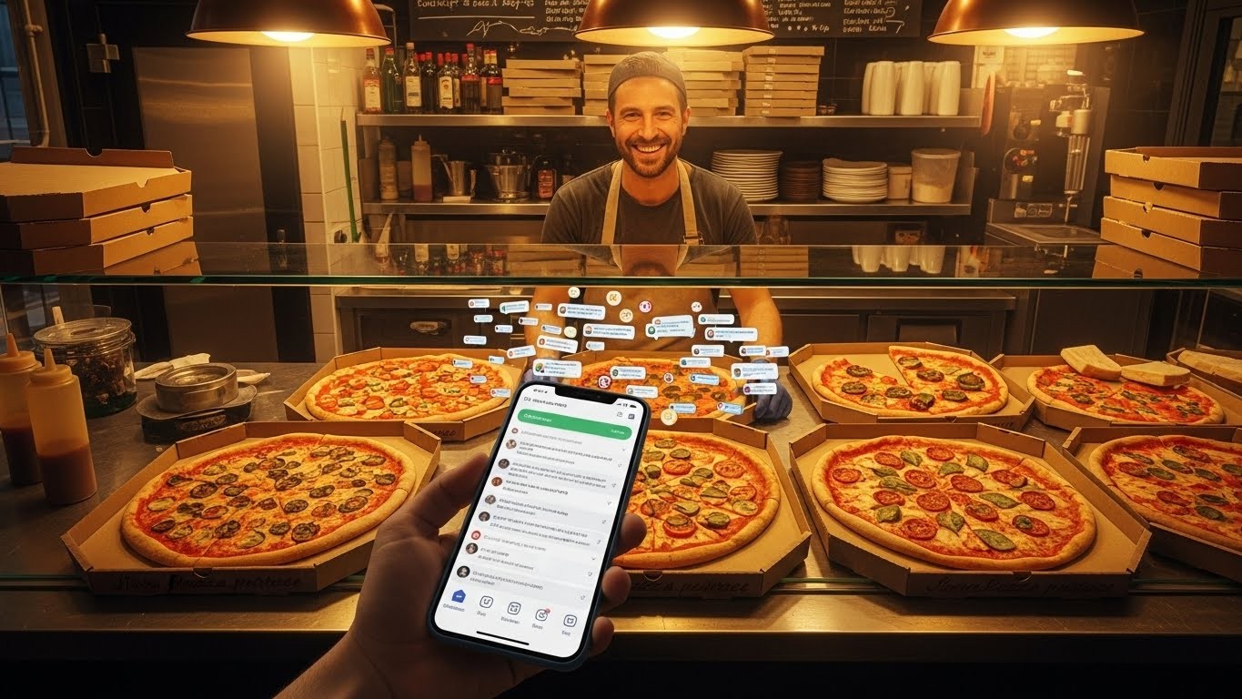 Victime d’un canular cruel, un pizzaïolo se retrouve avec 60 pizzas invendues. En quelques minutes, les réseaux sociaux transforment le désastre en happy end. Une belle leçon de solidarité !