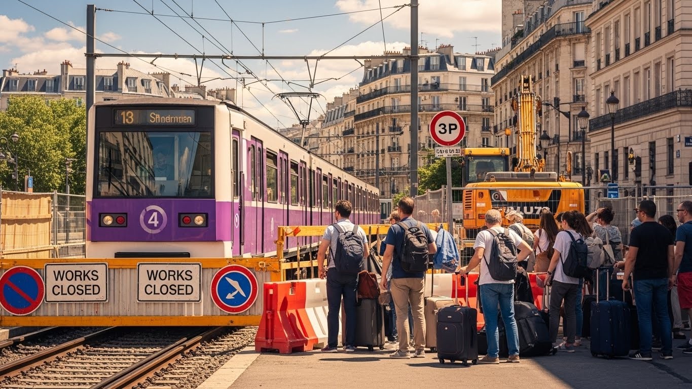 Découvrez tout sur la fermeture partielle de la ligne 4 du métro à Paris du 6 au 24 juillet 2026. Stations fermées, alternatives, astuces pour survivre à cet été compliqué dans les transports.