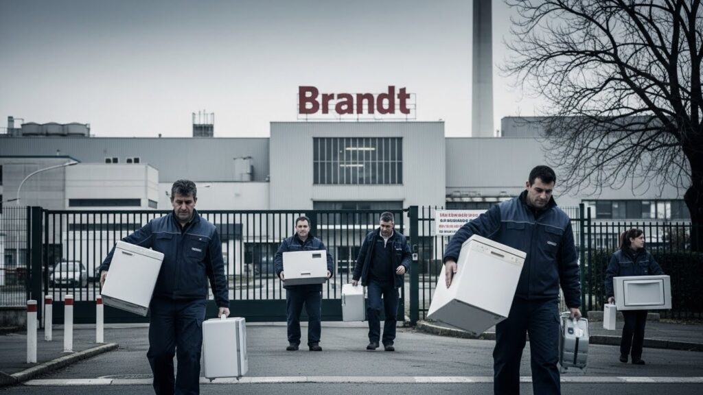 Fermeture Usine Brandt : Salariés Tristes et en Colère