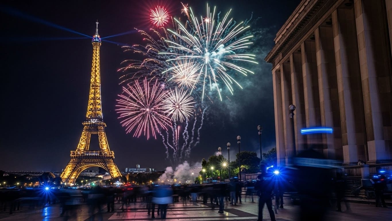 Découvrez les détails choquants du feu d'artifice sauvage tiré au Trocadéro ce 27 décembre 2025. 40 interpellations, enquête en cours : que s'est-il vraiment passé sous la Tour Eiffel ?