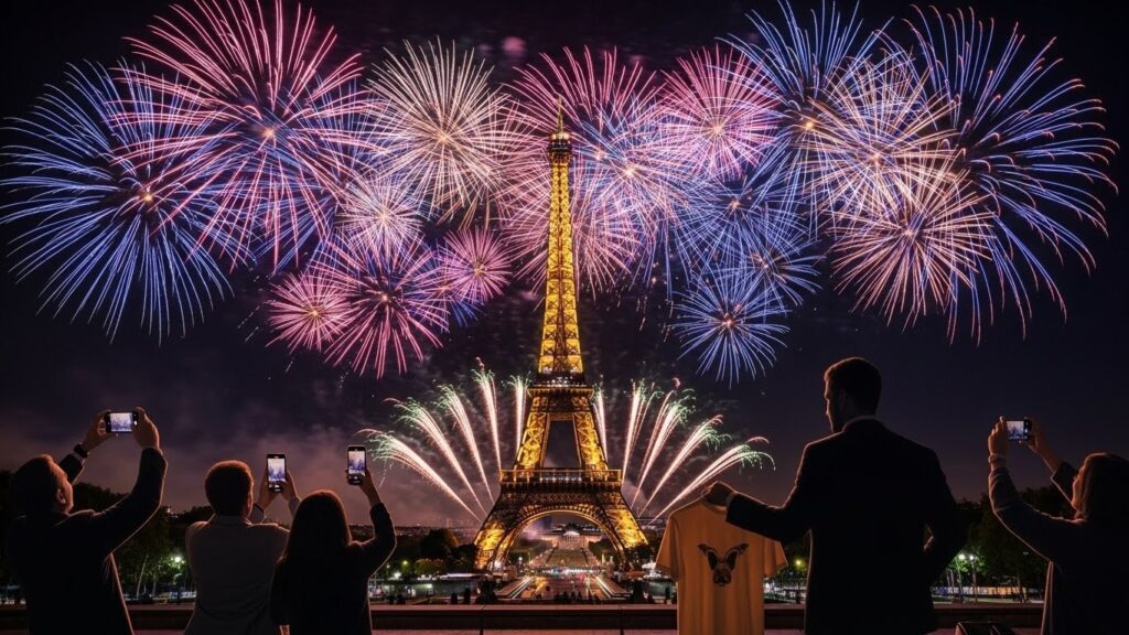 Feu d&rsquo;Artifice Non Autorisé au Trocadéro : Enquête Ouverte