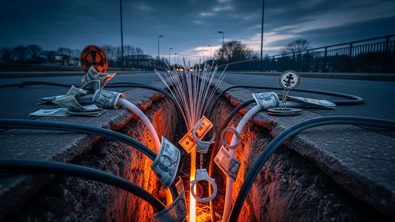 Enquête judiciaire et rapport accablant sur Val-d’Oise Numérique : favoritisme, prise illégale d’intérêts… Le déploiement de la fibre dans le département sent le soufre. Décryptage complet.