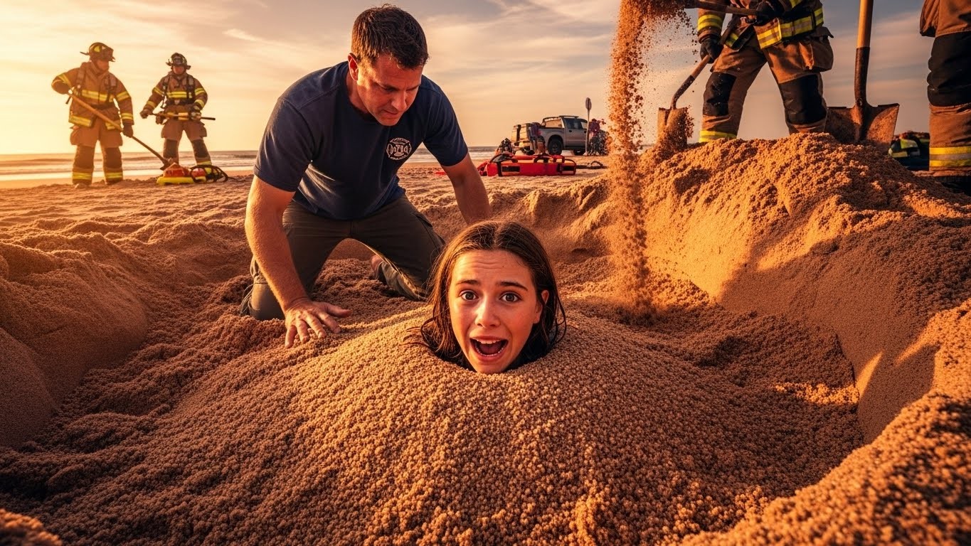 Une enfant de 12 ans a frôlé la mort en creusant un trou de sable au Texas le jour de Thanksgiving. Son père l’a sauvée in extremis. Découvrez comment une simple partie de plage a viré au cauchemar.