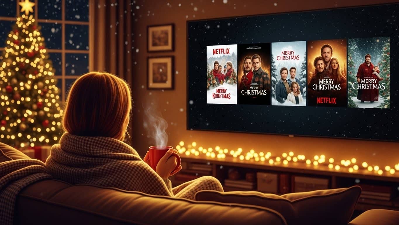 Découvrez mon classement honnête des 4 nouveaux films de Noël Netflix 2025 : du plus décevant au véritable coup de cœur. My Secret Santa, Champagne Problems… Lequel mérite vraiment votre soirée plaid-cocooning ?