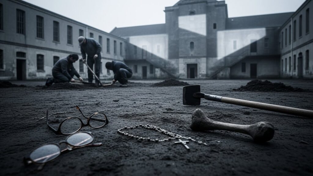 Fouilles à l&rsquo;Ancienne Prison de Caen : La Quête des Disparus de 1944