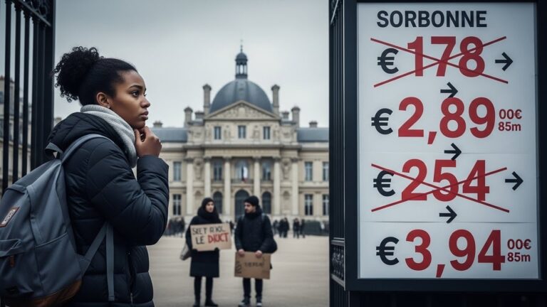 Frais d’Inscription Sorbonne : Pourquoi la Hausse pour Étrangers Fait Scandale