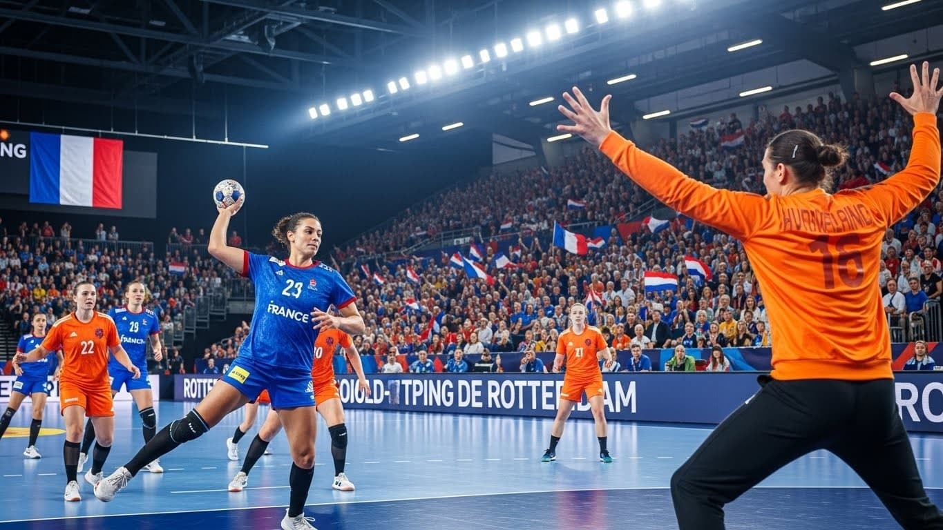 Découvrez l'heure et la chaîne pour suivre France-Pays-Bas, la petite finale du Mondial féminin de handball 2025. Les Bleues en quête de revanche et d'une médaille de bronze !