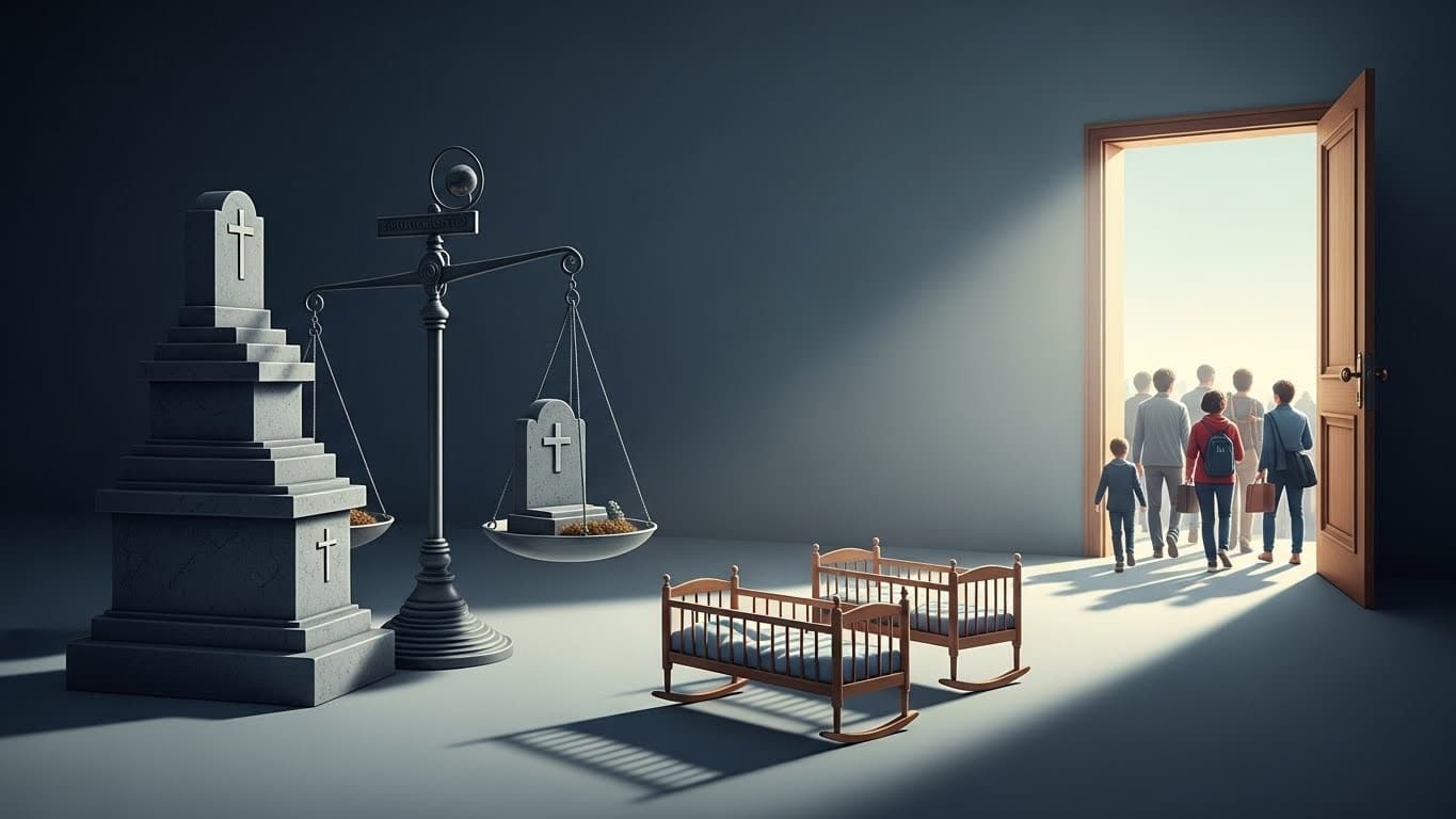 Découvrez pourquoi la France connaît pour la première fois plus de décès que de naissances depuis la guerre. L'immigration deviendra-t-elle incontournable pour maintenir la population ? Analyse approfondie.