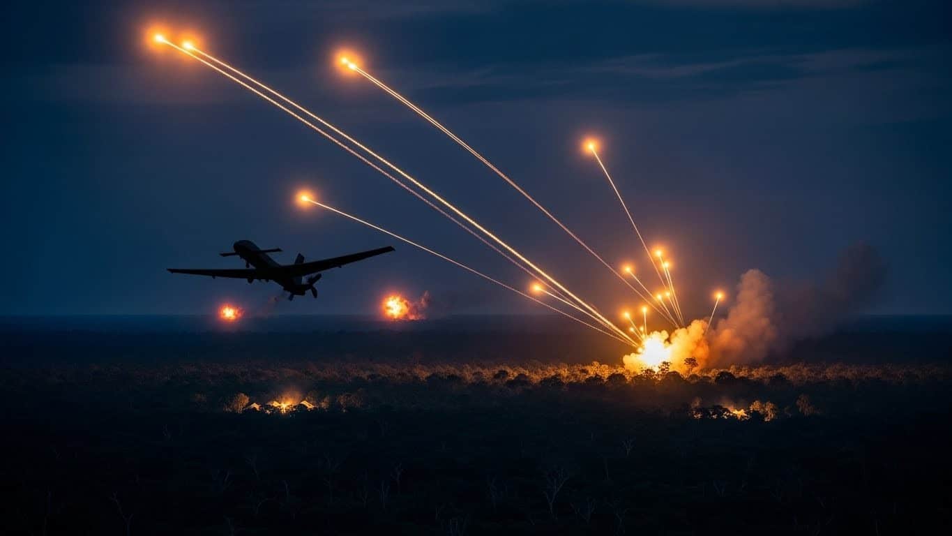 Le 25 décembre 2025, les États-Unis ont mené des frappes aériennes au Nigeria contre des groupes jihadistes dont l'État islamique et Lakurawa. Décryptage des enjeux sécuritaires et diplomatiques.