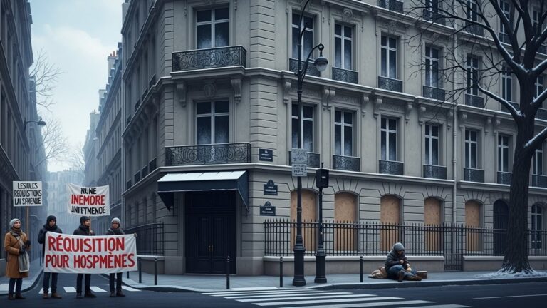 Froid à Paris : Mobilisation pour Réquisitionner Immeubles Vides