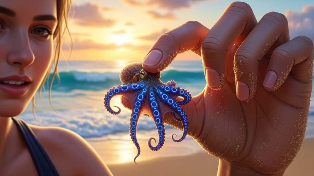 Frôlé la Mort avec un Bébé Poulpe Venimeux aux Philippines