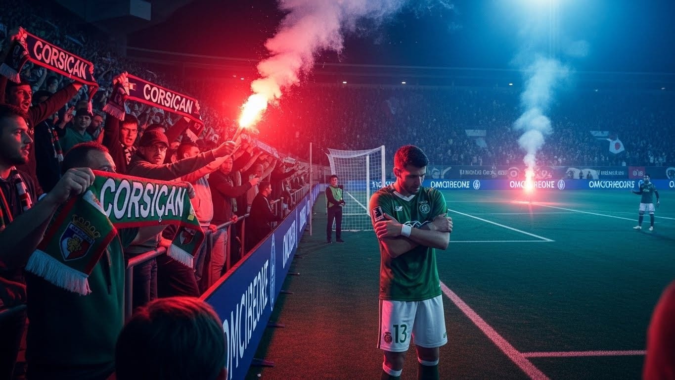 Un supporter de Bastia écope de six mois avec sursis et cinq ans d'interdiction de stade après avoir lancé un fumigène sur un joueur du Red Star. Découvrez les détails de cette affaire qui secoue la Ligue 2.