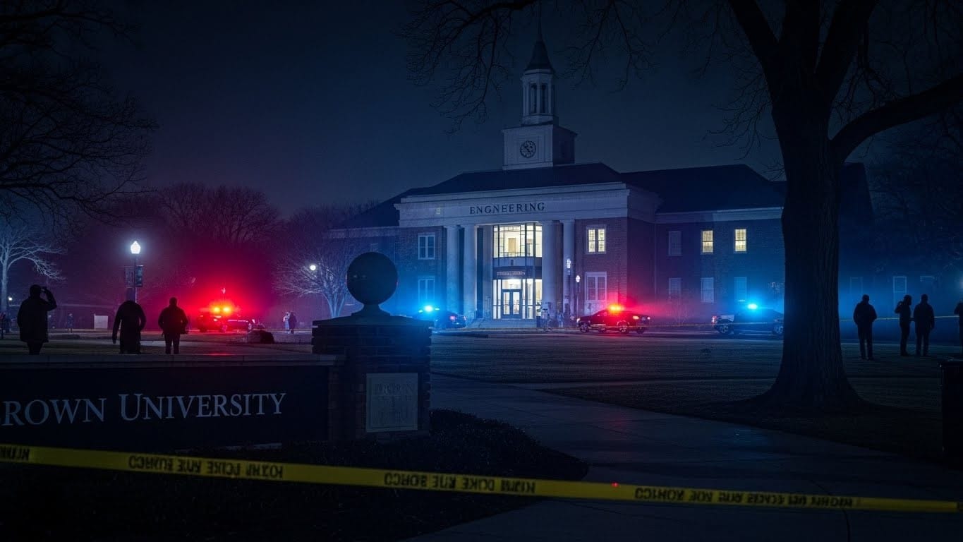 Découvrez les derniers développements sur la fusillade à l'université Brown qui a fait deux morts. Le suspect court toujours, la police appelle à l'aide du public avec une récompense de 50 000 dollars. Enquête en cours.