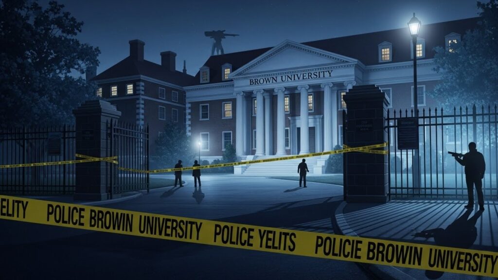 Fusillade Université Brown : Le Tireur Toujours En Fuite