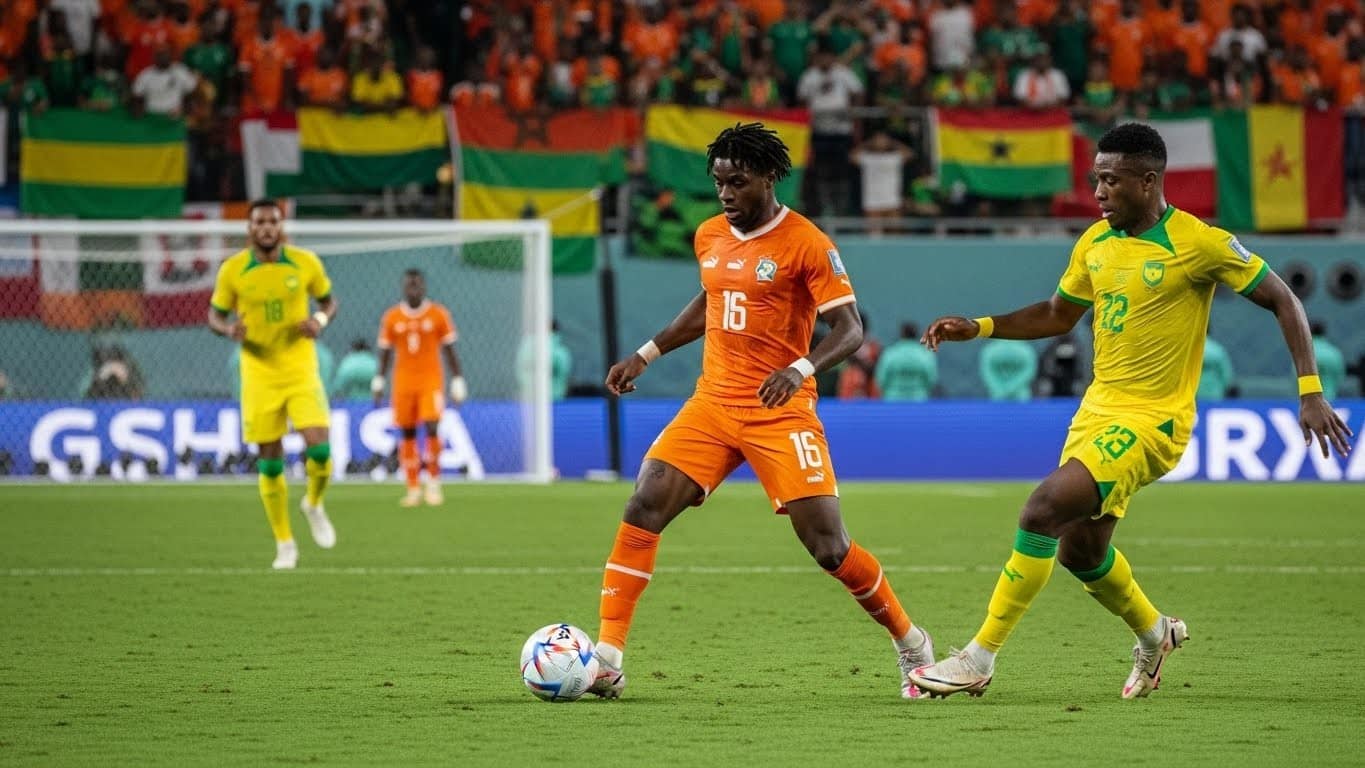 Dernier match du Groupe F à la CAN 2025 : la Côte d'Ivoire affronte le Gabon à Marrakech pour sécuriser la première place. Suspense total avec le Cameroun en embuscade. Suivez l'analyse complète !