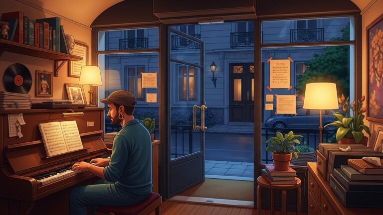 Gardien d&rsquo;Immeuble le Jour, Pianiste la Nuit à Paris