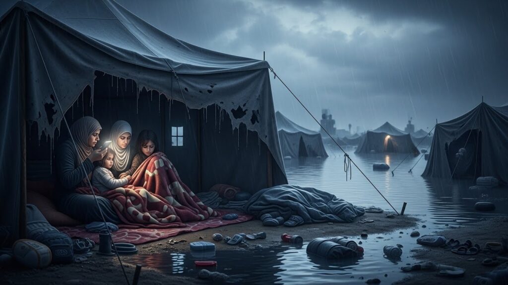 Gaza Face à l&rsquo;Hiver : Une Crise Humanitaire Inquiétante