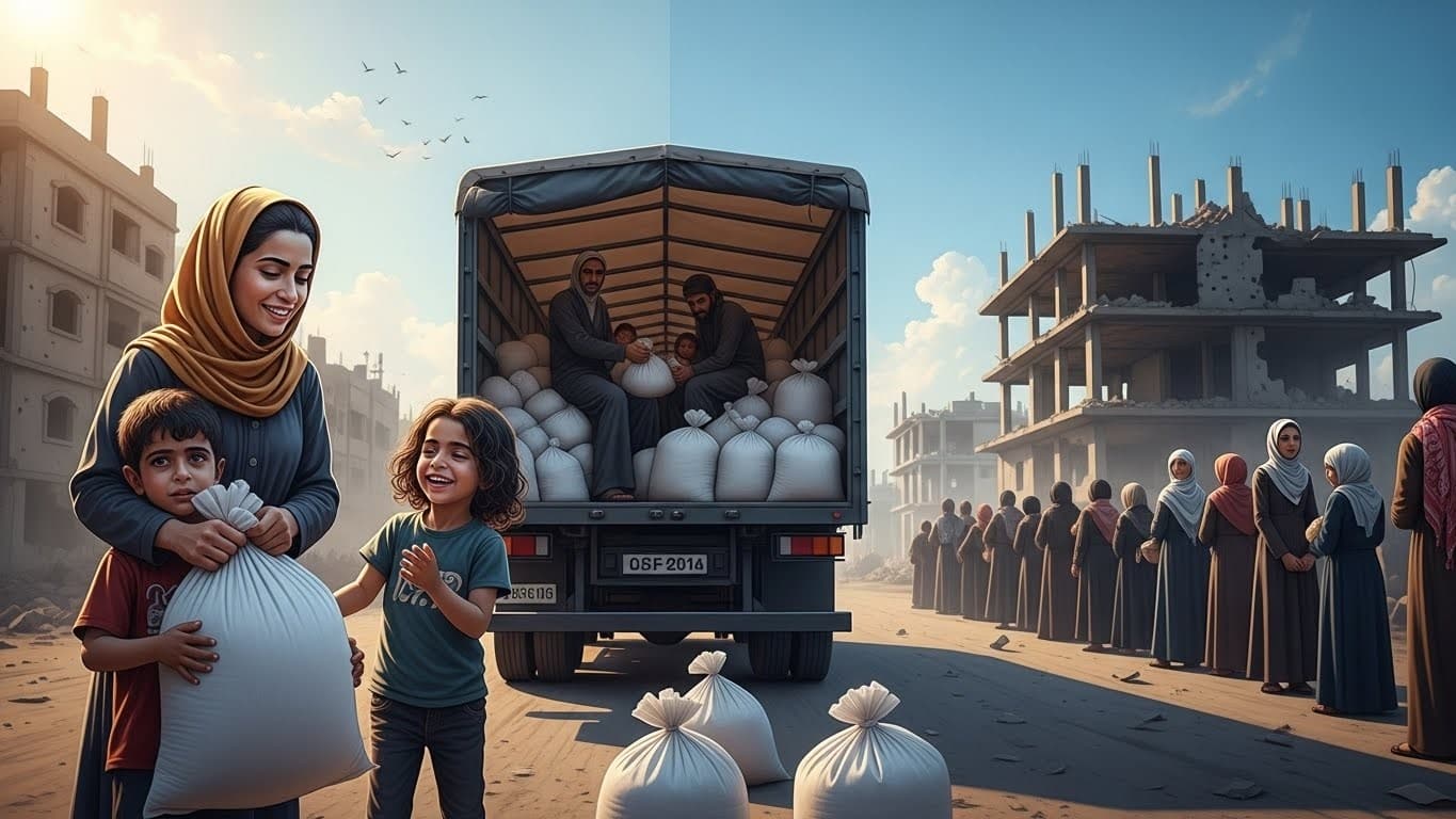 Découvrez les dernières avancées à Gaza : la famine est terminée grâce au cessez-le-feu, mais 1,6 million de personnes restent en insécurité alimentaire grave. Analyse approfondie de la situation humanitaire.