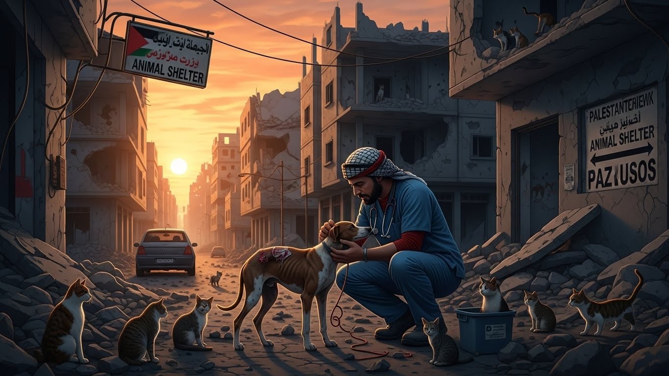 Découvrez l'histoire poignante du seul refuge animalier de Gaza qui lutte pour sauver chiens et chats au milieu des ruines. Une obstination touchante face à l'adversité.