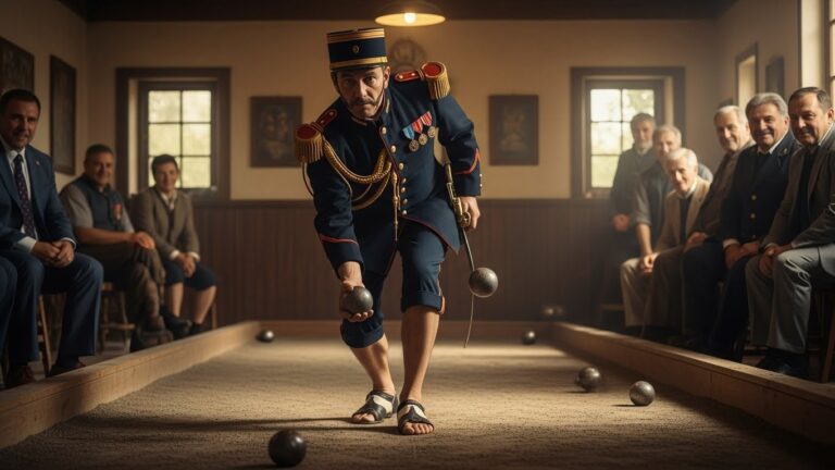 Général à Saumur Joue à la Boule de Fort et Devient Ambassadeur