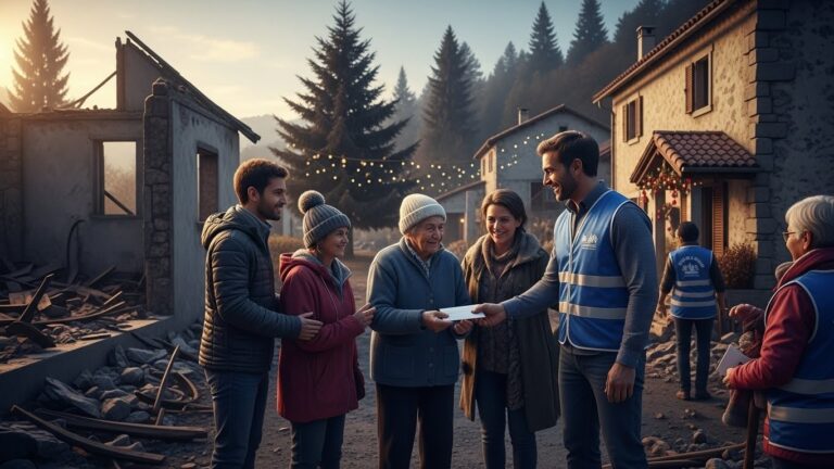 Générosité Française Après Mégafeu Aude Noël
