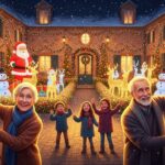 Générosité Noël : Un Jardin Illuminé Sauvé par la Solidarité