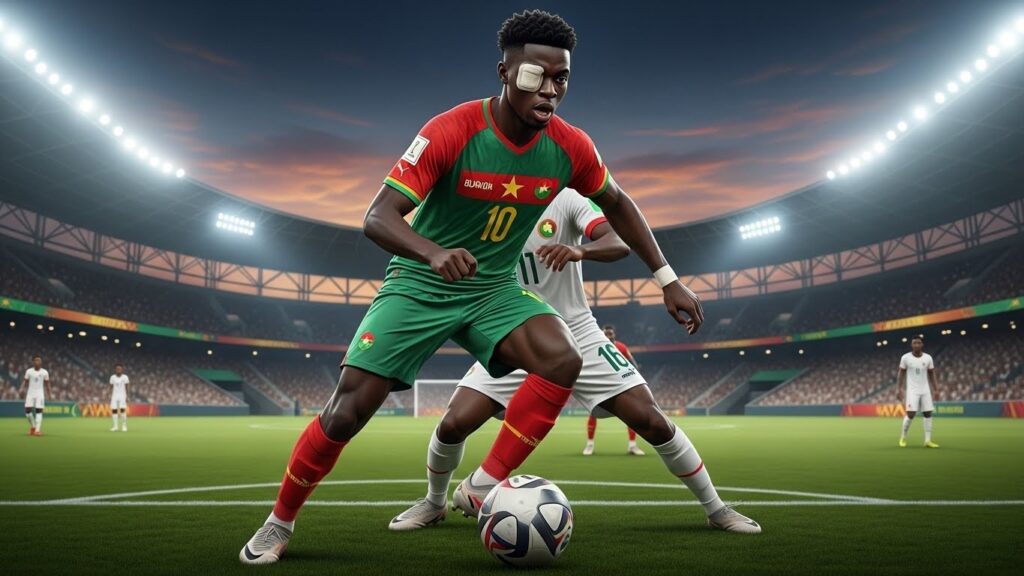 Georgi Minoungou : Jouer la CAN avec un Seul Œil