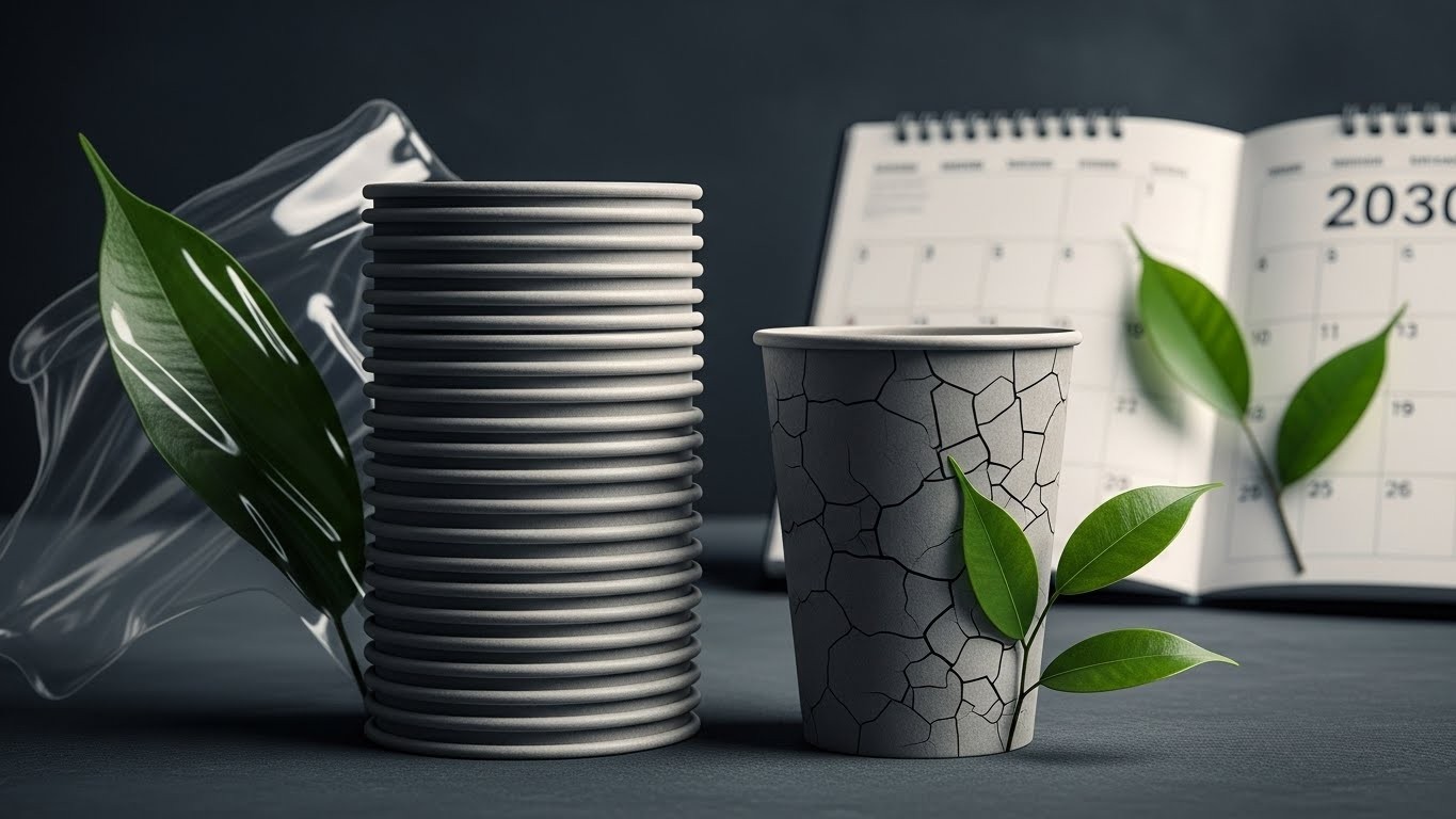 Découvrez pourquoi l'interdiction des gobelets jetables contenant du plastique est reportée à 2030 en France. Manque d'alternatives, impacts écologiques et économiques : tout ce qu'il faut savoir sur ce recul inattendu.