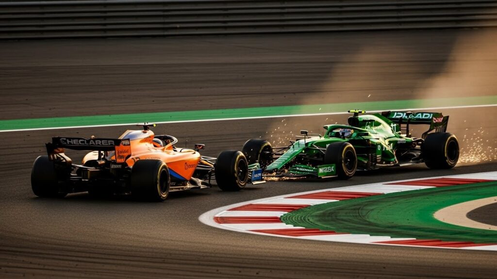 GP Abu Dhabi : Norris Échappe à la Pénalité Face à Tsunoda