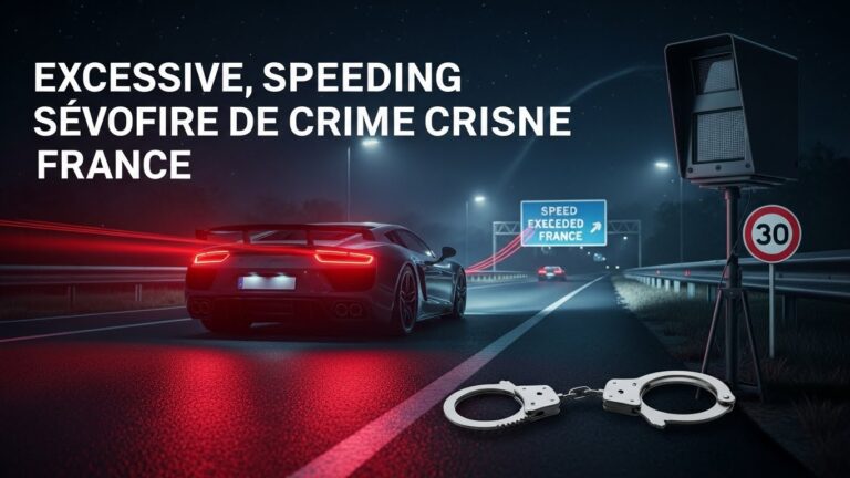 Grand Excès de Vitesse Délit : Ce Qui Change en 2025
