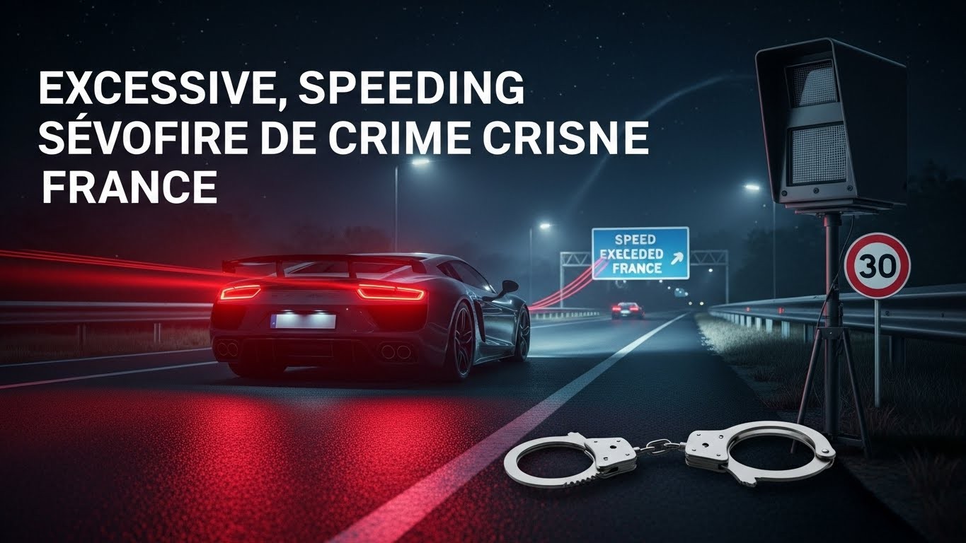 À partir du 29 décembre 2025, dépasser de +50 km/h devient un délit en France : prison, amende jusqu'à 3750 €, casier judiciaire... Découvrez les nouvelles sanctions !