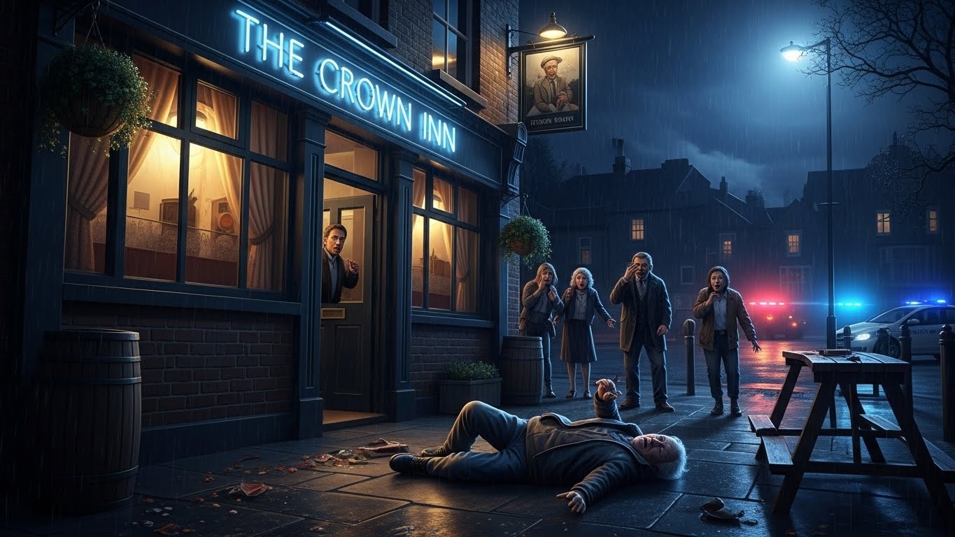Décès tragique d'un grand-père de 66 ans après un simple coup de poing devant un pub britannique. Une altercation banale qui tourne au drame juste avant Noël. Découvrez les détails choquants.