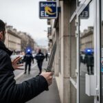 Grenoble : Homme Armé Menace Auto-École et Blessé par Police