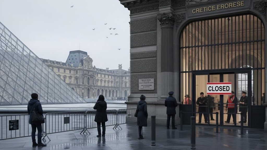 Grève au Louvre : Le Musée Fermé pour la Troisième Journée ?