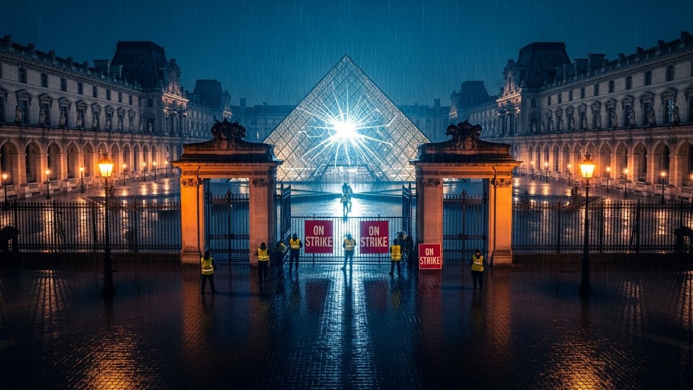 Les agents du Louvre menacent d’une grève illimitée dès le 15 décembre. Sous-effectifs, vétusté, projets pharaoniques : pourquoi le plus grand musée du monde est au bord de l’implosion.