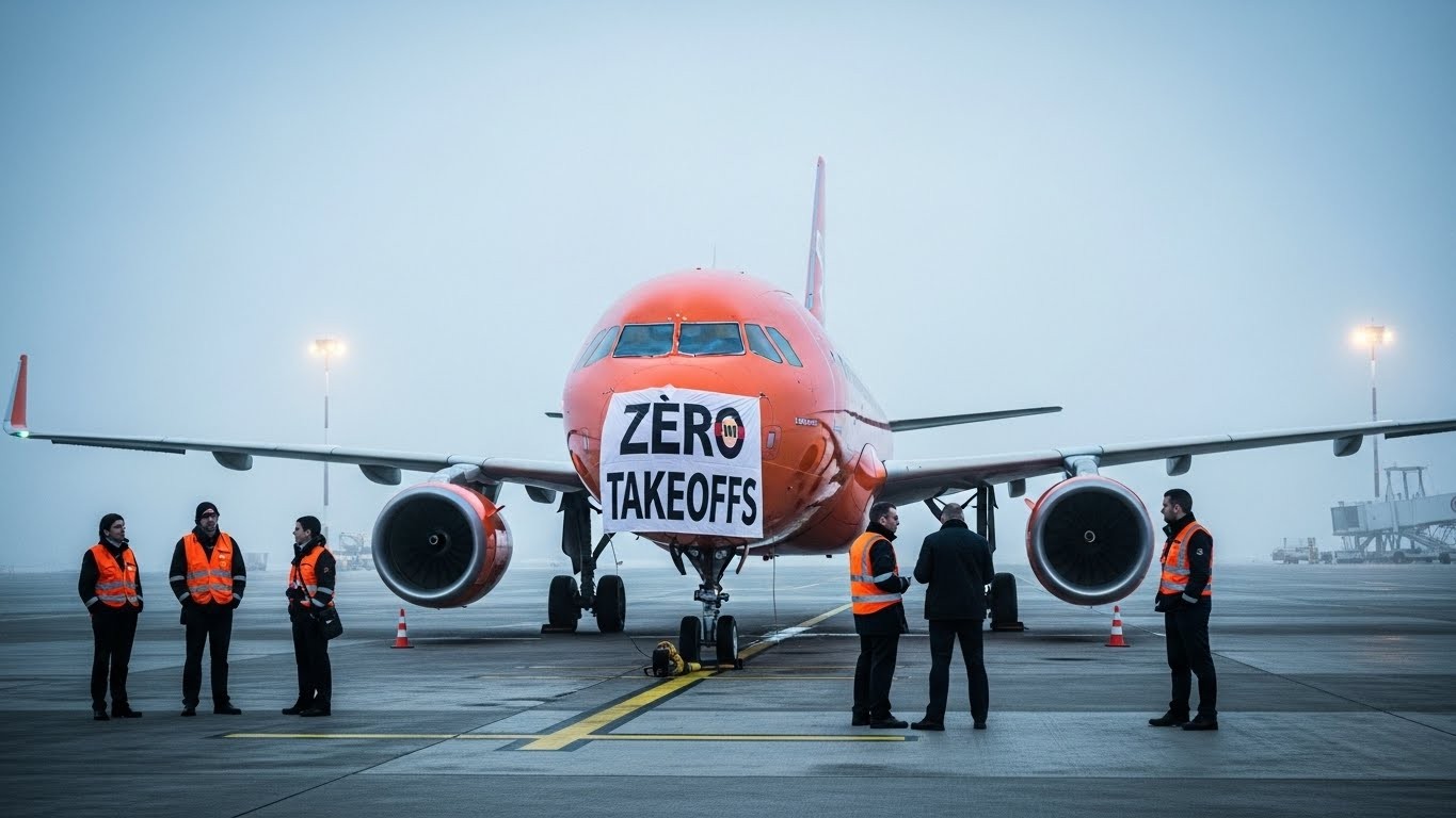 Grève EasyJet le 1er janvier 2026 : un syndicat appelle au zéro décollage pour dénoncer l'instabilité des plannings. Risques de perturbations majeures pour les voyageurs.